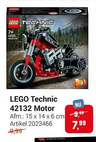 Lobbes Lego technic 42132 motor aanbieding