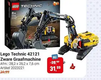 Lobbes Lego technic 42121 zware graafmachine aanbieding