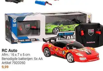 Lobbes Rc auto aanbieding