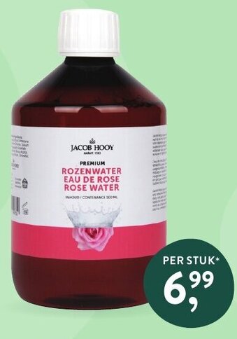 Holland & Barrett Jacob Hooy Rozenwater 500ml aanbieding