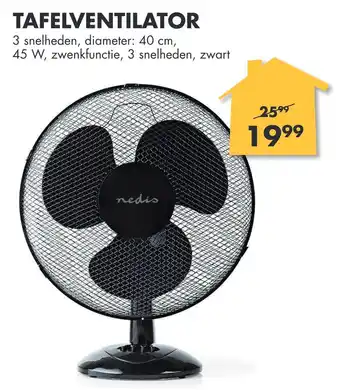 Bouwhof Tafelventilator aanbieding