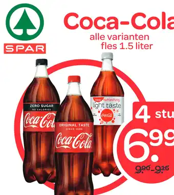 Spar Coca-Cola aanbieding