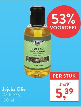 Holland & Barrett De Tuinen Jojoba Olie 150ml aanbieding