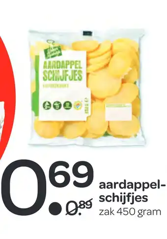 Spar aardappelschijfjes aanbieding