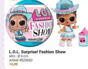 Lobbes L.o.l. surprise! fashion show aanbieding