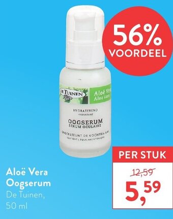 Holland & Barrett De Tuinen Aloe Vera Oogserum 50ml aanbieding