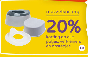 Prenatal Op alle potjes, verkleiners en opstapjes aanbieding