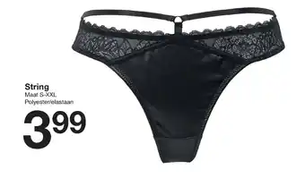 Zeeman String S-XXL aanbieding