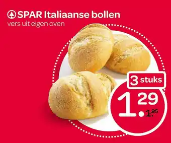 Spar Spar Italiaanse Bollen aanbieding