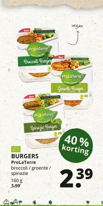 Natuurwinkel Burgers ProLaTerre 40% Korting aanbieding