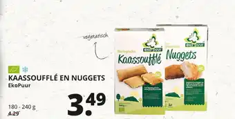 Natuurwinkel Kaassoufflé En Nuggets EkoPuur aanbieding