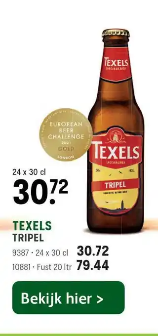 Sligro Texels Tripel aanbieding