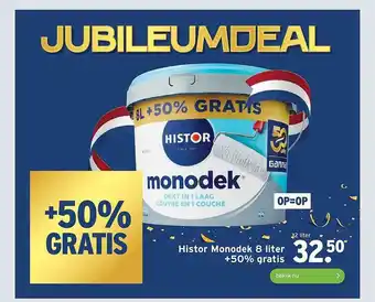 GAMMA Histor Monodek 8 Liter +50% Gratis aanbieding