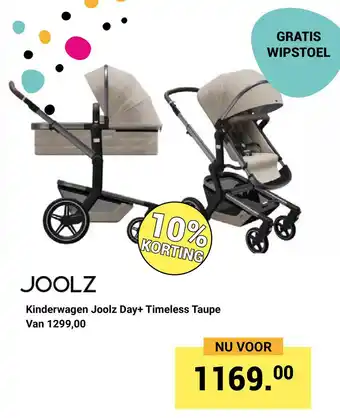 Van Asten BabySuperstore Kinderwagen joolz day+ timeless taupe aanbieding