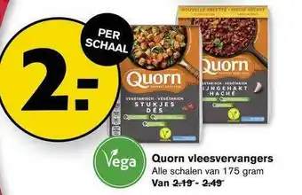 Hoogvliet Quorn Vleesvervangers aanbieding