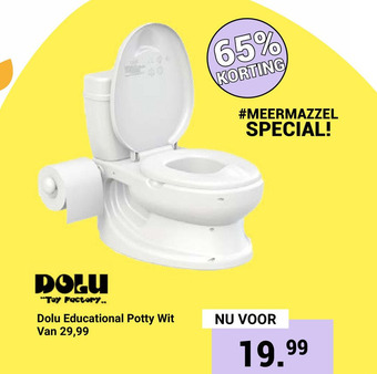 Van Asten BabySuperstore Dolu educational potty wit aanbieding