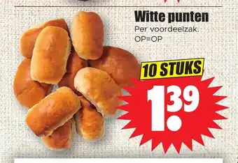 Dirk Witte punten 10 stuks aanbieding