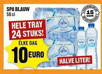 Dirck 3 Spa Blauw 50 Cl aanbieding