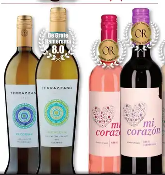 Dirk Pampas, Mi Corazon of Terrazzano fles 75 cl aanbieding