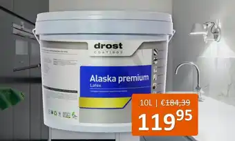 De Verfzaak Drost Alaska Premium 10l aanbieding