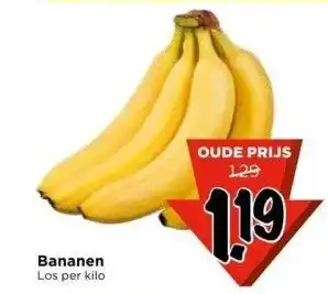 Vomar Voordeelmarkt Bananen aanbieding