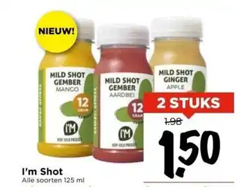 Vomar Voordeelmarkt I'm shot aanbieding