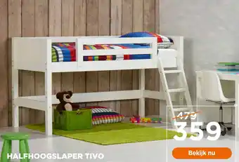 TotaalBED Halfhoogslaper Tivo aanbieding