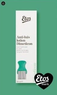 Etos Etos dimeticon anti-luis lotion 125 ml" aanbieding