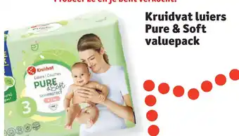 Kruidvat Kruidvat luiers pure & soft valuepack aanbieding