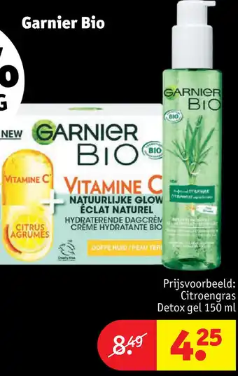 Kruidvat Garnier bio aanbieding