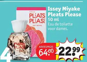 Kruidvat Issey miyake pleats please 50 ml aanbieding