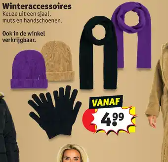 Kruidvat Winteraccessoires aanbieding