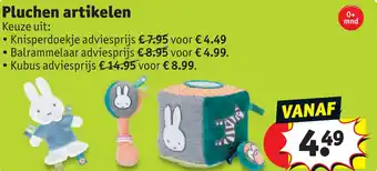 Kruidvat Pluchen artikelen aanbieding