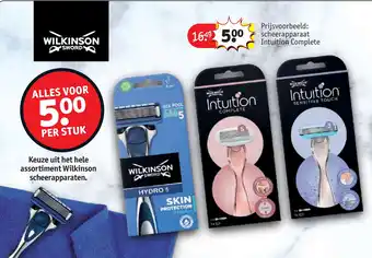 Kruidvat Keuze uit het hele assortiment wilkinson scheerapparaten. aanbieding