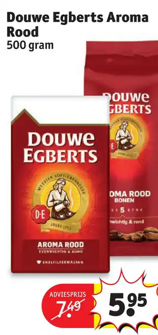 Kruidvat Douwe egberts aroma rood 500 gram aanbieding