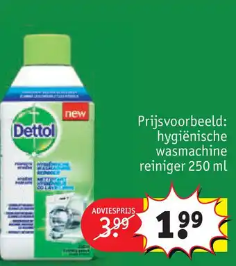 Kruidvat Hygiënische wasmachine reiniger 250 ml aanbieding