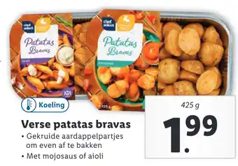 Lidl Verse patatas bravas aanbieding