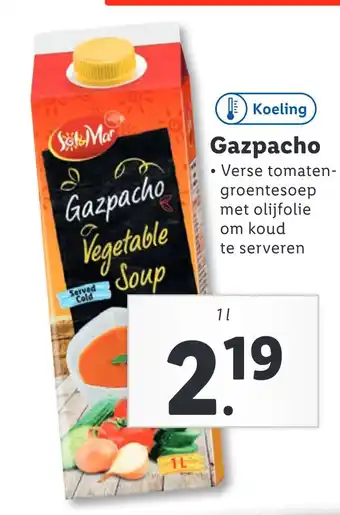 Lidl Gazpacho aanbieding