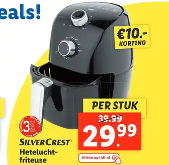 Lidl Silvercrestⓡ hetelucht-friteuse aanbieding