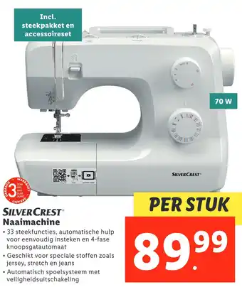 Lidl Silvercrestⓡ naaimachine aanbieding