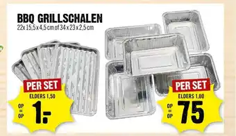 Dirck 3 BBQ Grillschalen aanbieding