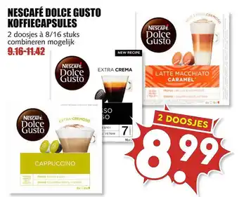 MCD Supermarkt Nescafé dolce gusto koffiecapsules aanbieding