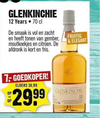 Dirck 3 Glenkinche 12 Years aanbieding