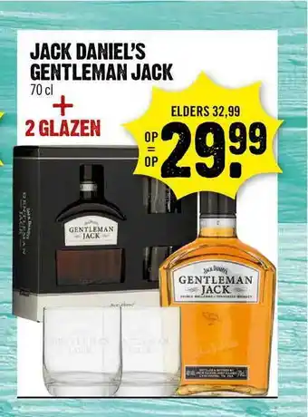 Dirck 3 Jack Daniel's Gentleman Jack aanbieding