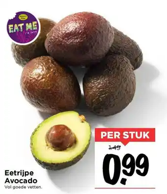 Vomar Voordeelmarkt Eetrijpe Avocado aanbieding