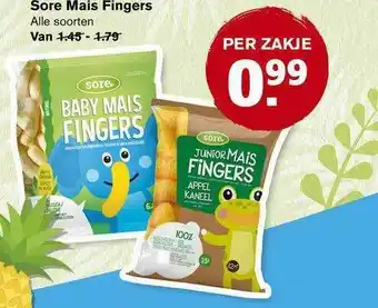 Hoogvliet Sore Mais Fingers aanbieding