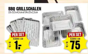 Dirck 3 BBQ Grillschalen aanbieding