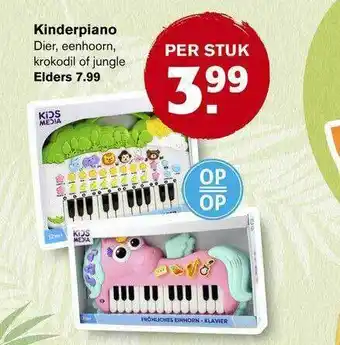 Hoogvliet Kinderpiano aanbieding