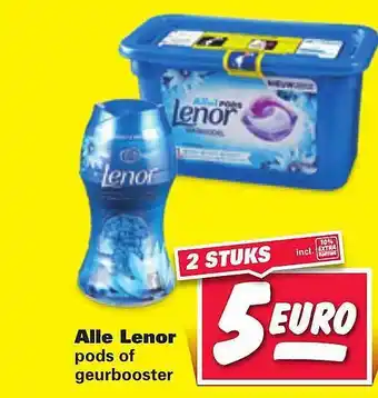 Nettorama Alle Lenor Pods Of Geurbooster aanbieding