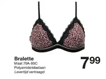 Zeeman Bralette aanbieding